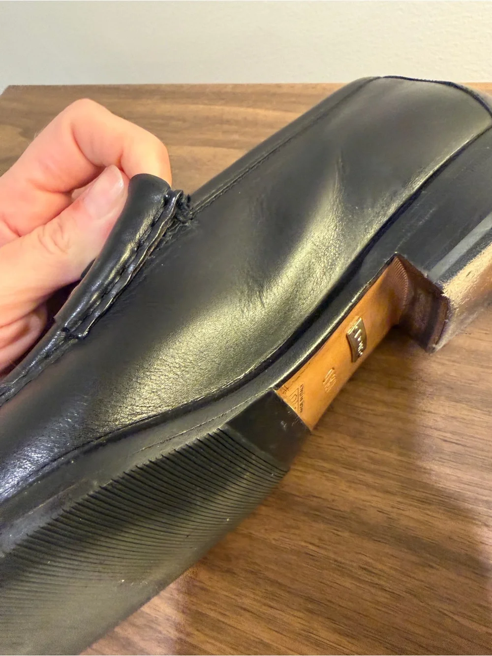 Gucci horsebit leather